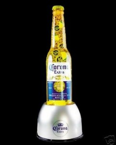 Corona bottle bubbler motion light
