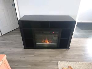 Electric fireplace/entertainment unit