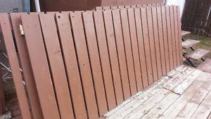 Fence panels - Pre made