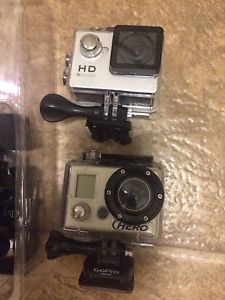 GoPro Hero HD960 and IEssentials Action Camera