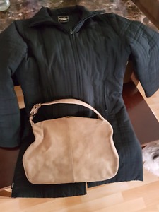 Guess jacket & Gap purse