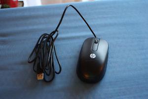 HP wired USB mouse