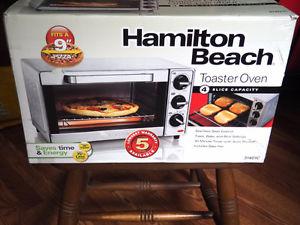 Hamilton Beach 4 slice toaster oven