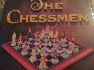 Hand Painted Chessmen