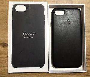 IPhone 7 Genuine Apple Black Leather Case