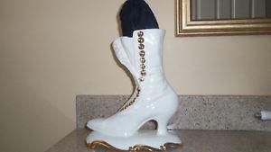 Ladies Boot Vase