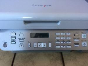 Lexmark scanner,printer,fax combo never used