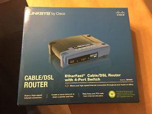 Like New Linksys BEFSR41 EtherFast Cable/DSL Router with