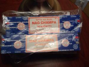 NAG CHAMPA Incense 40 gram boxes