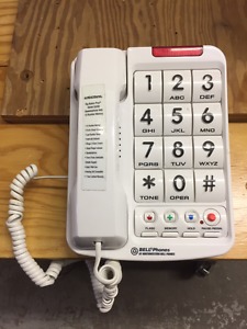 Phone for visually impaired