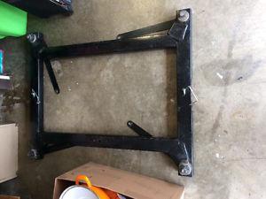 Reese frame for 5th wheel hitch