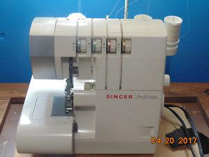 Serger and sewing table
