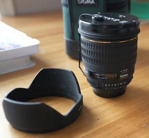 Sigma 24 mm f 1.8 macro lens (Nikon mount)