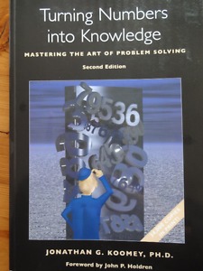 TURNING NUMBERS INTO KNOWLEDGE - By Koomey & Holdren - ONLY
