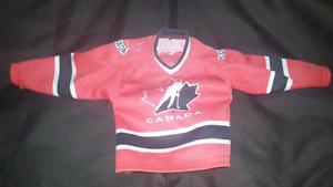 Team Canada Red mini hockey jersey