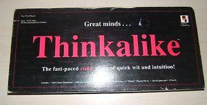 Thinkalike Board Game
