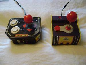 Two Jakks Pacific Plug n play Pac Man