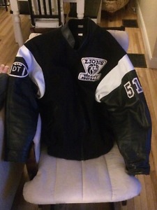 Varsity leather jacket for sale MINT condition