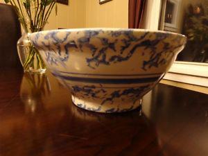 Vintage Ceramic Bowl (blue & White)