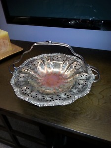 Vintage Silver Plate Fruitbowl