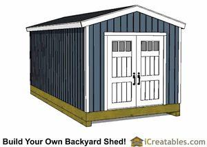 Wanted: Wanted Shed Built On Site