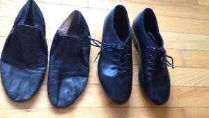 Womens size 8 tap and jazz shoes