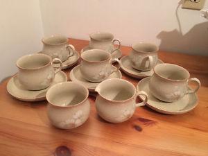 beautiful tea or coffee cup set of 14 pcs