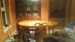 nice antique bufet and table