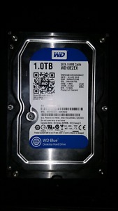 1 TB blue hard drive