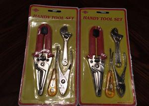 2 Packaged Handytool Set