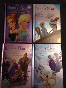 4 Frozen chapter books