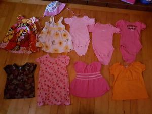 6-12 months girl clothes
