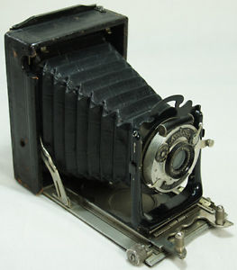 Antique Houghton Klito English Folding Camera Circa 