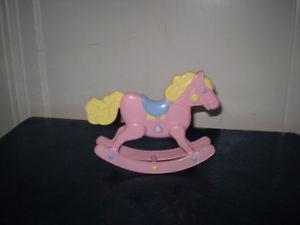 Barbie Heart Family Rocking Horse.
