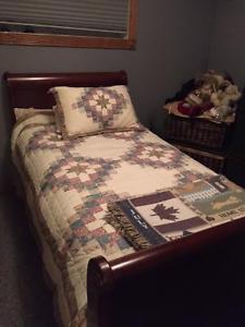 Bombay Twin Bed includes Box spring & Mattress and Dresser