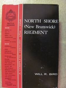 Book and medal of North Shore N.B. Regiment by Will Bird