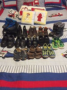 Boys shoes, sandals, sneakers, boots lot