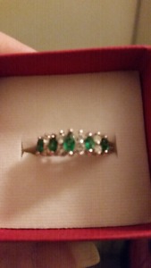 Brand new birthstone ring month of may