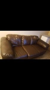 Brown couch CAN DELIVER FOR FREE