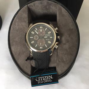 CITIZEN ECODRIVE MENS WATCH - DOES NOT NEED A