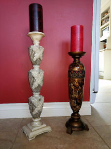 Candlesticks and candles