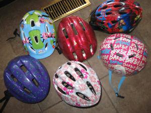 Children's helmets