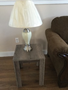 Coffee table,end tables & lamps