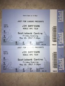 Comedian Jim Gaffigan 2 Tickets for Sale