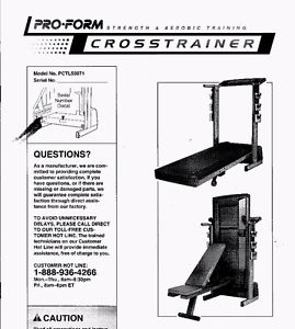 Crosstrainer treadmill