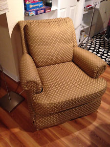 Custom lounge rocker chair