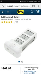 Dji phantom 3 battery