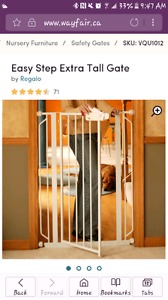 Extra tall baby/pet gate brand new