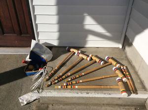 Forster croquet game for six with storage bag