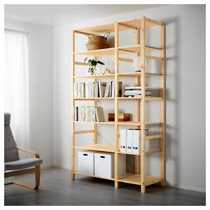 IKEA Ivan solid pine shelving